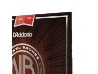 D'Addario NB1356 13-56 Medium, Nickel Bronze Acoustic Guitar Strings D'Addario NB1356 13-56 Medium, Nickel Bronze Acoustic Guitar Strings